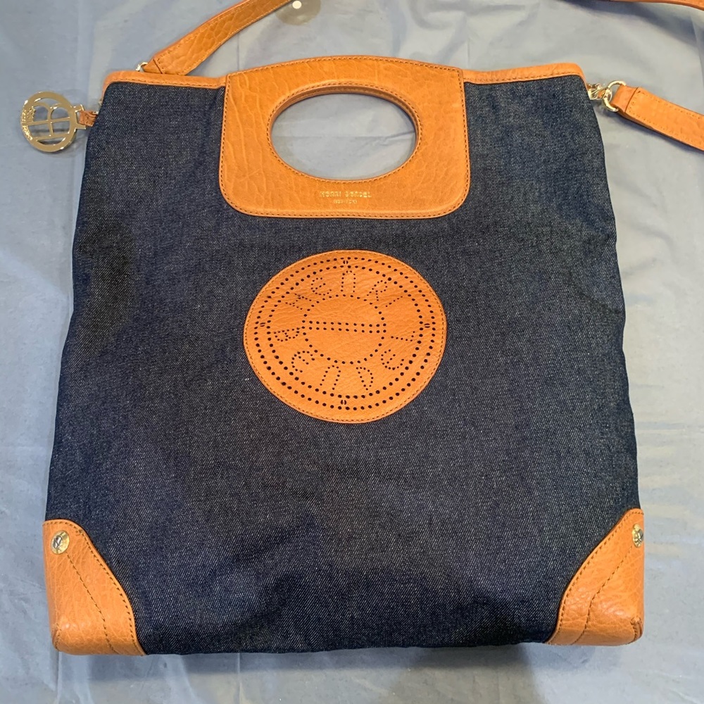 Henri Bendel Denim Magazine Tote